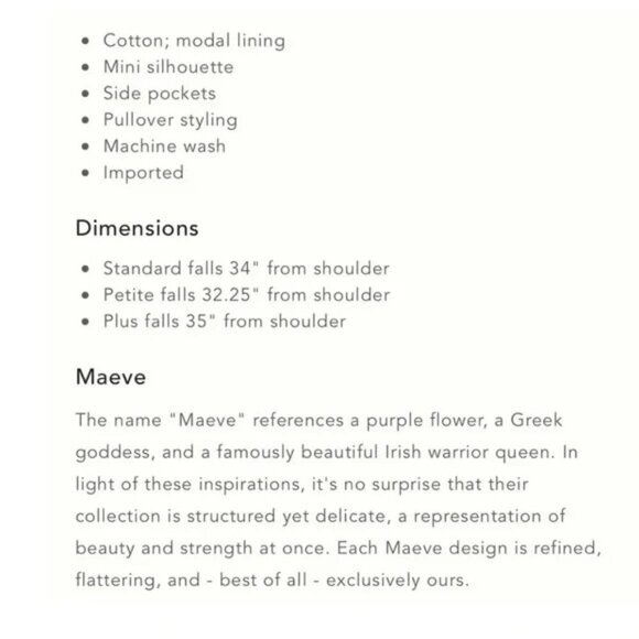 Maeve Anthropologie Gingham Mini Dress - Picture 6 of 6